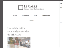 Tablet Screenshot of le-carre-square.com